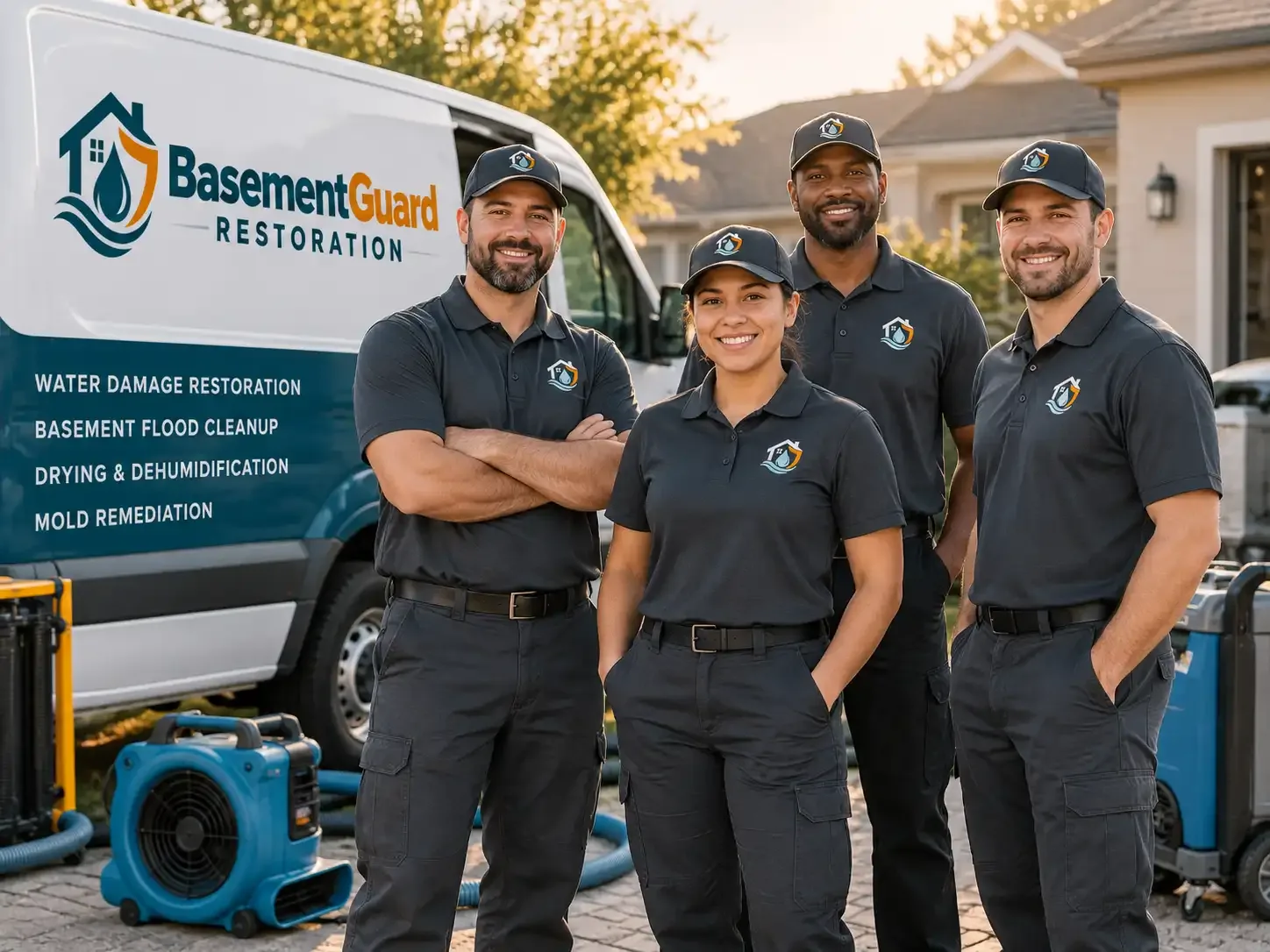 Basement Water Damage Restoration company in Mccaulley, TX